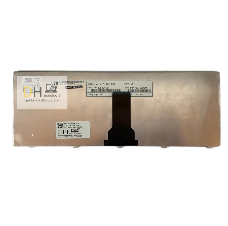 Teclado Acer Gateway Emachines E520 E720 D520 D720 Español