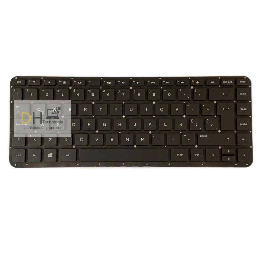 Teclado Hp Stream 13-c 14-p Negro En Español