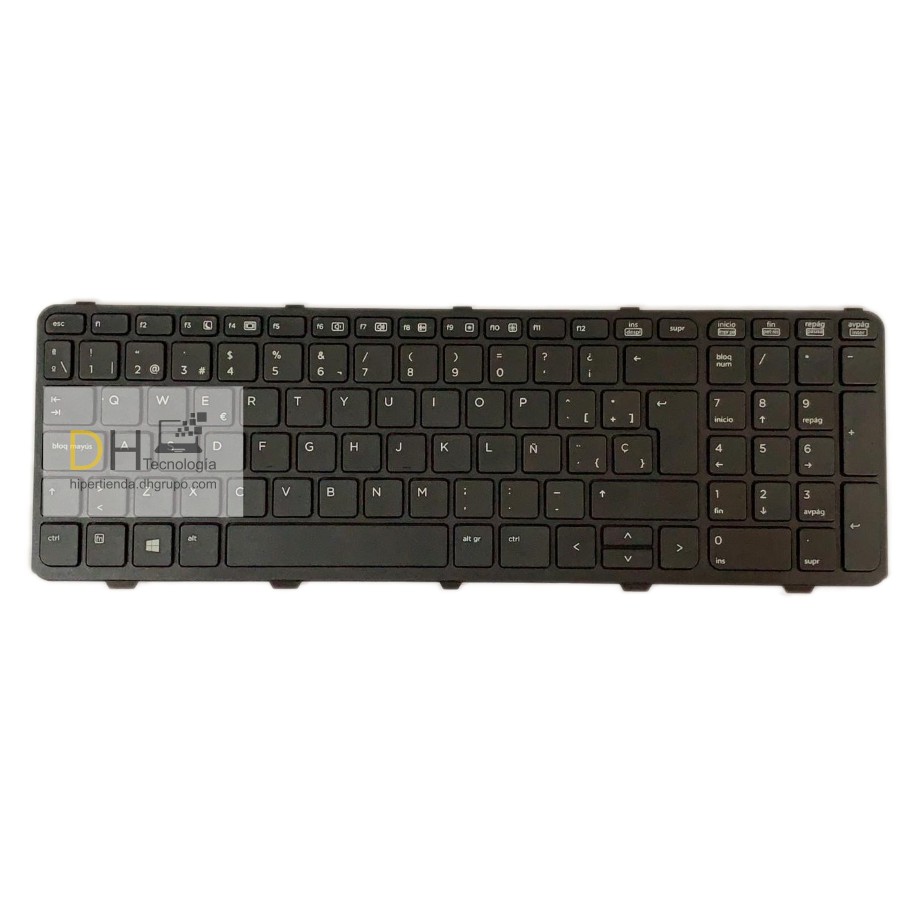 Teclado Probook Hp 650 655 G1 Con Malla En Español