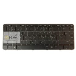 Teclado Hp Elitebook 840-g3 745-g3 848-g3 Marco Gris Y Negro