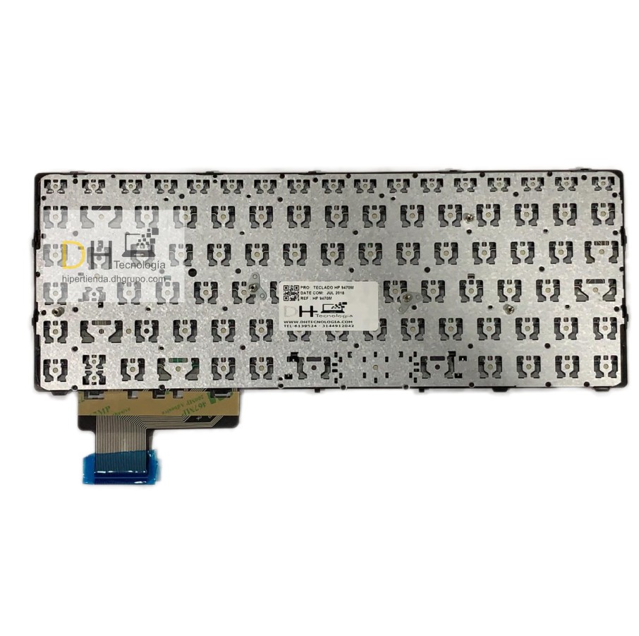 Teclado Hp Elitebook Folio 9470m En Español Con Malla