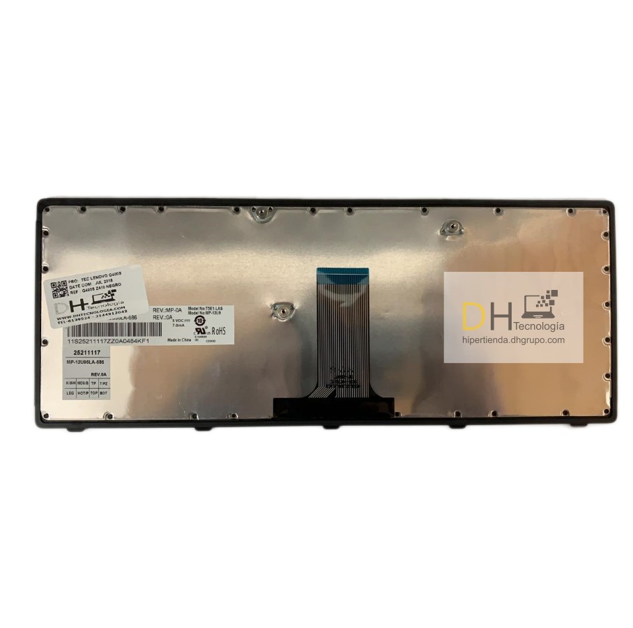 Teclado Lenovo Ideapad G400s G405s G410s Flex 14 Español