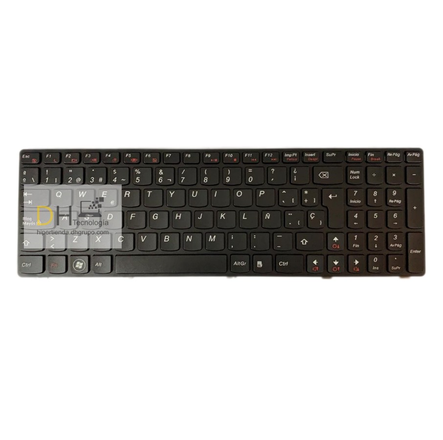 Teclado Lenovo Ideapad G580 G585 Z580 Z585 V580 V585 Español