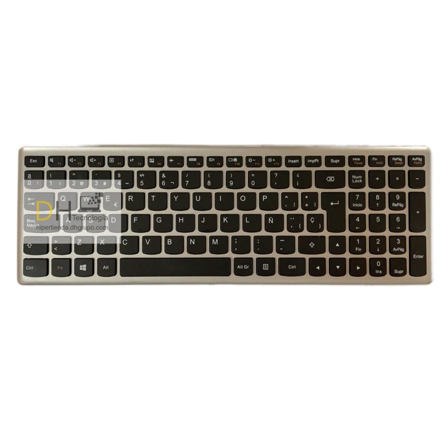 Teclado Para Portatil Lenovo Z500 Nuevo 1 Año De Garantia