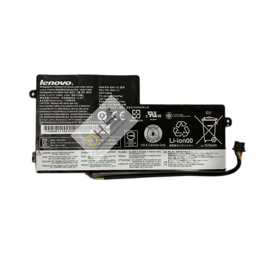 Bateria Original Lenovo Think X240s X250 X270 T440s T450s