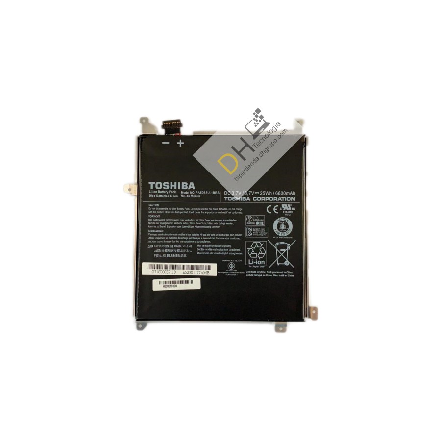 Original Batería Toshiba Pa5053u 1brs Tablet Excite 10 Serie