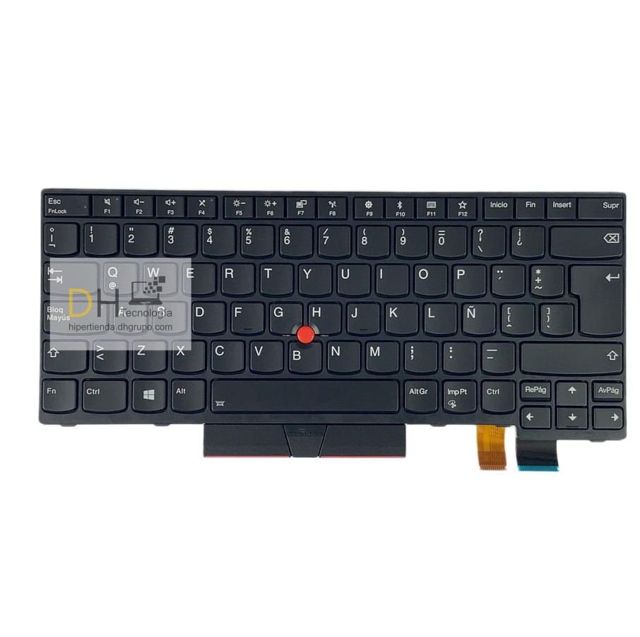 Teclado Lenovo Thinkpad T460 T470 T480 Español Iluminado