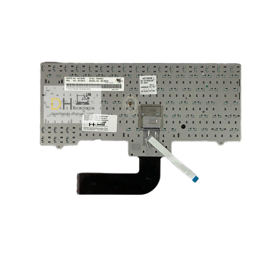 Teclado Lenovo Thinkpad L300 Sl400 Sl500 Nuevo En Español