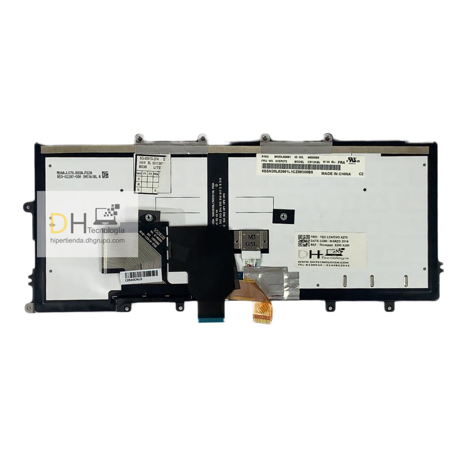 Teclado Lenovo Thinkpad X230s X240 X250s X260 X270 Español