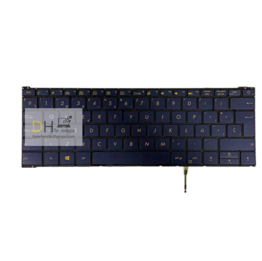 Teclado Asus Asus Zenbook 3 Ux390 Ux390ua Azul Nuevo Español