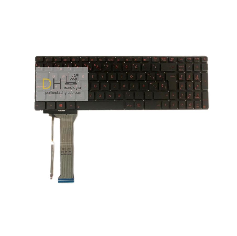 Teclado Asus Gl552 Gl552j Gl552v N751jk Iluminado En Español