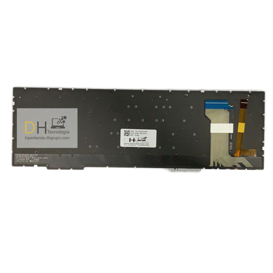 Teclado Asus Gl553v Gl553vd Gl553ve Gl553 Español
