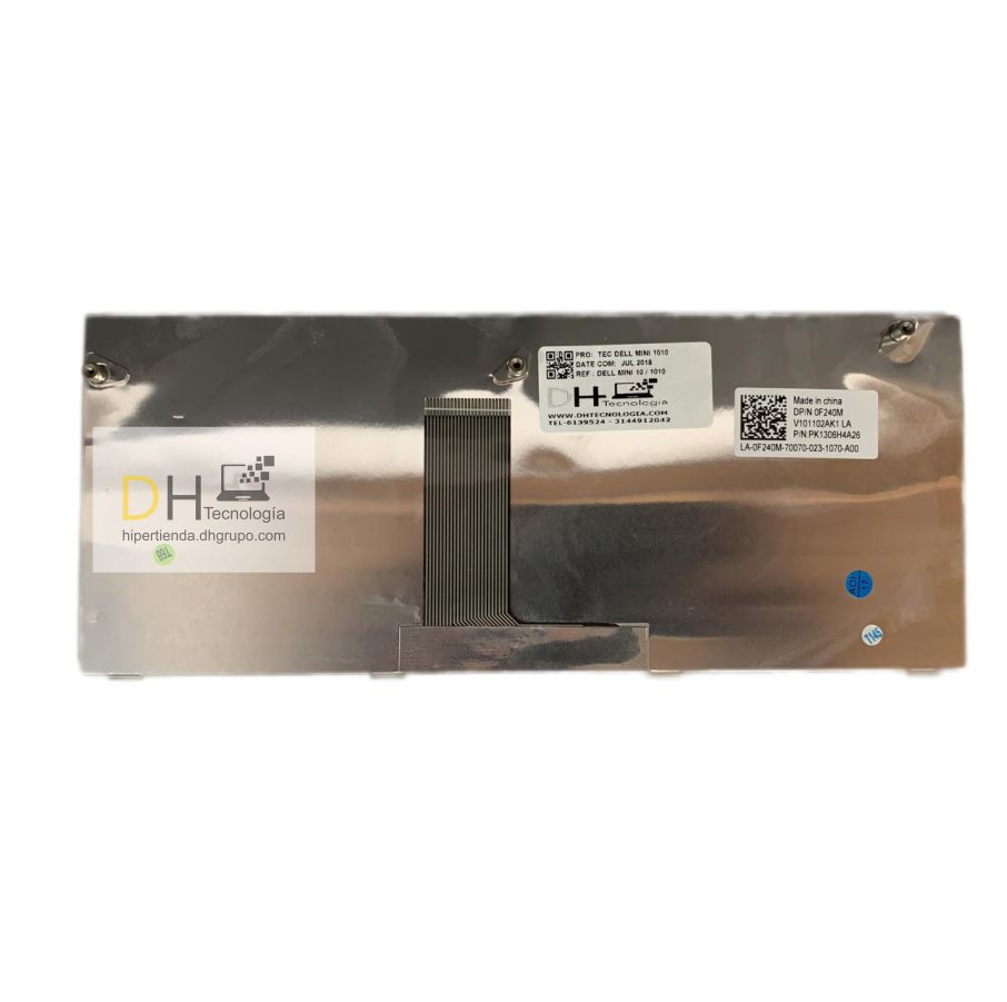 Teclado Dell Mini 1012 Mini 1018 Black En Español