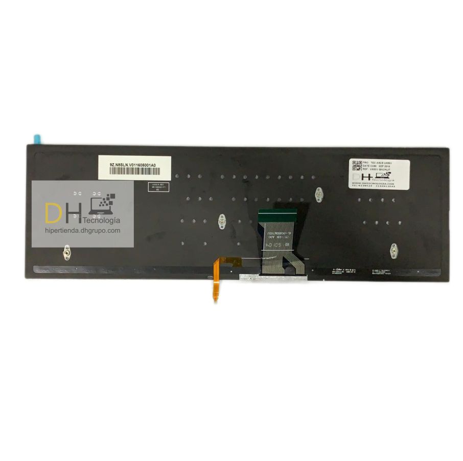 Teclado Español Negro Asus G501 Q501 N501 Ux52 Ux501 Negro - Imagen 2