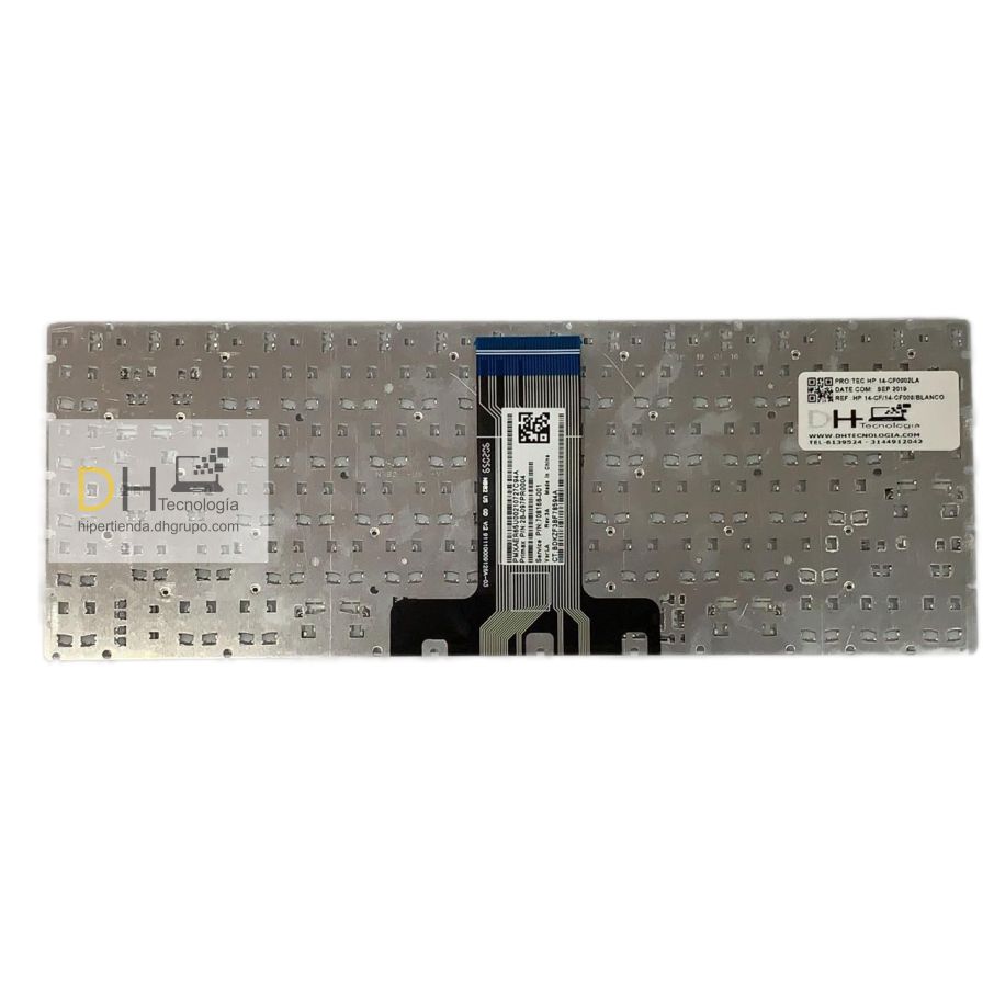 Teclado Hp 14-cf 14-cf0003la Hp 14-cf000 Hp 14-cf0004 Blanco