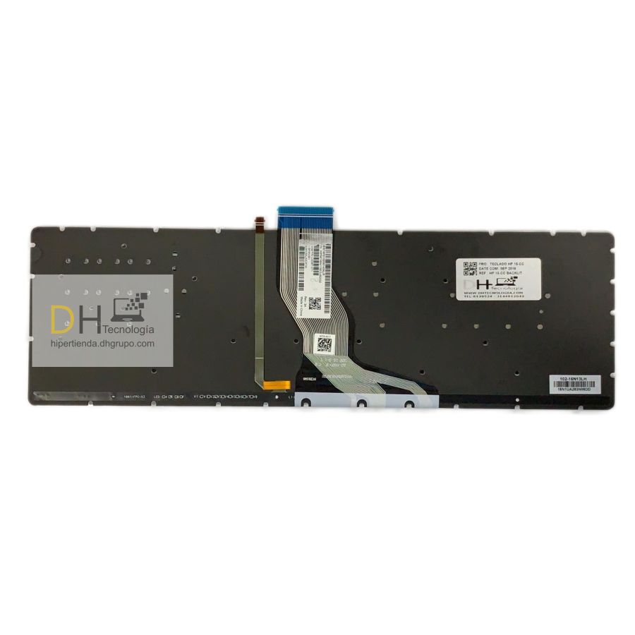 Teclado Hp 15-cd 15-cc 15-cd000 Nuevo, Blanco Retroiluminado