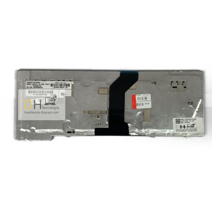 Teclado Hp 6530b 6535b Negro Español 1 Año De Garantia