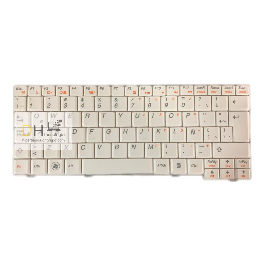 Teclado Lenovo S10-2 S11 S10-3c Blanco En Español