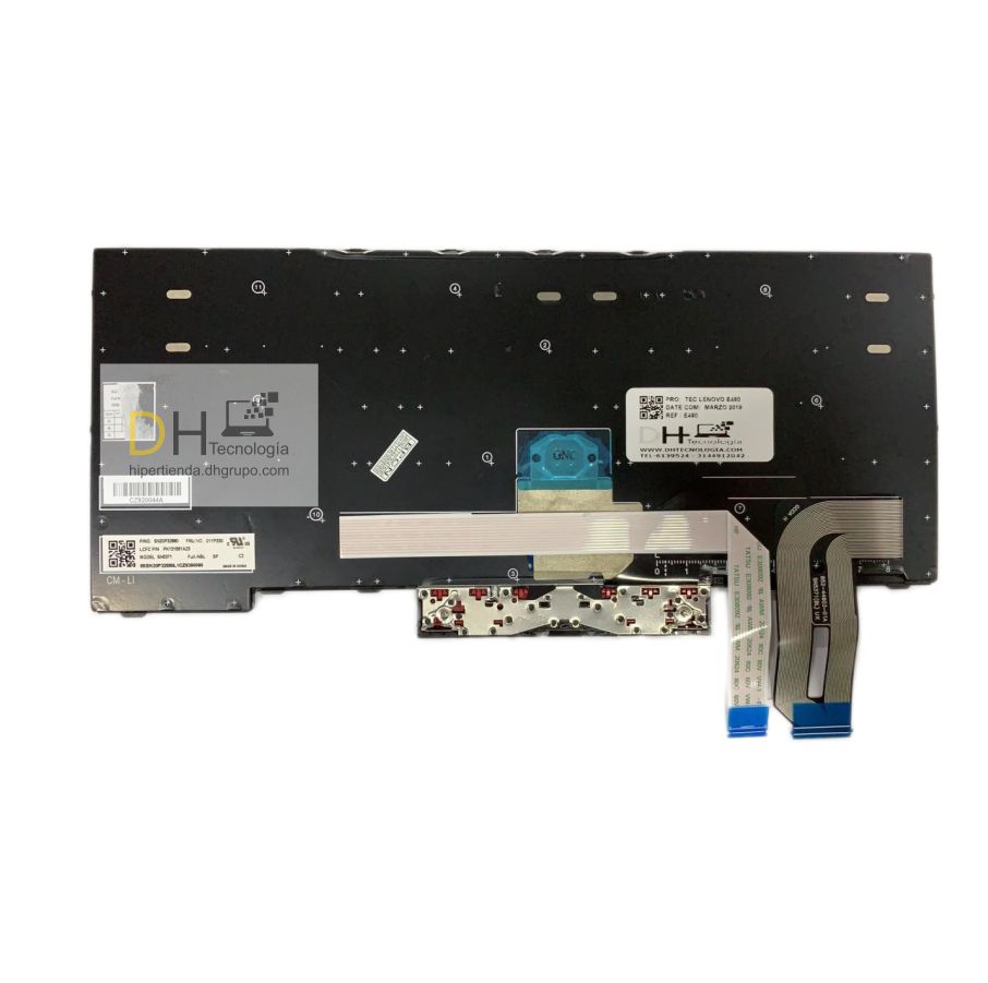 Teclado Lenovo Thinkpad E480 L480 L380 Yoga T480 En Español