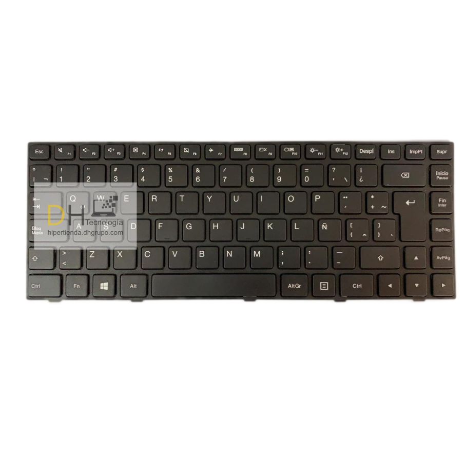 Teclado Lenovo Ideapad 100-14ibd 100 14ibd Español Con Marco