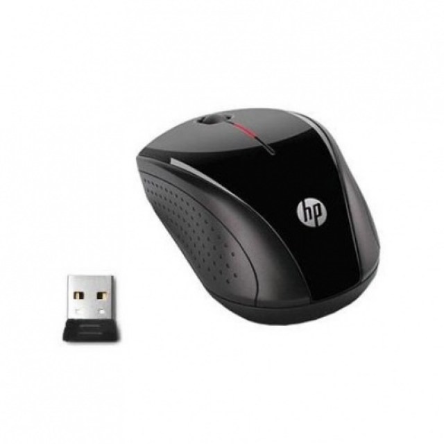 Mouse HP X3000 Inalámbrico Negro