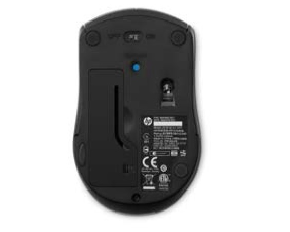 Mouse HP X3000 Inalámbrico Negro