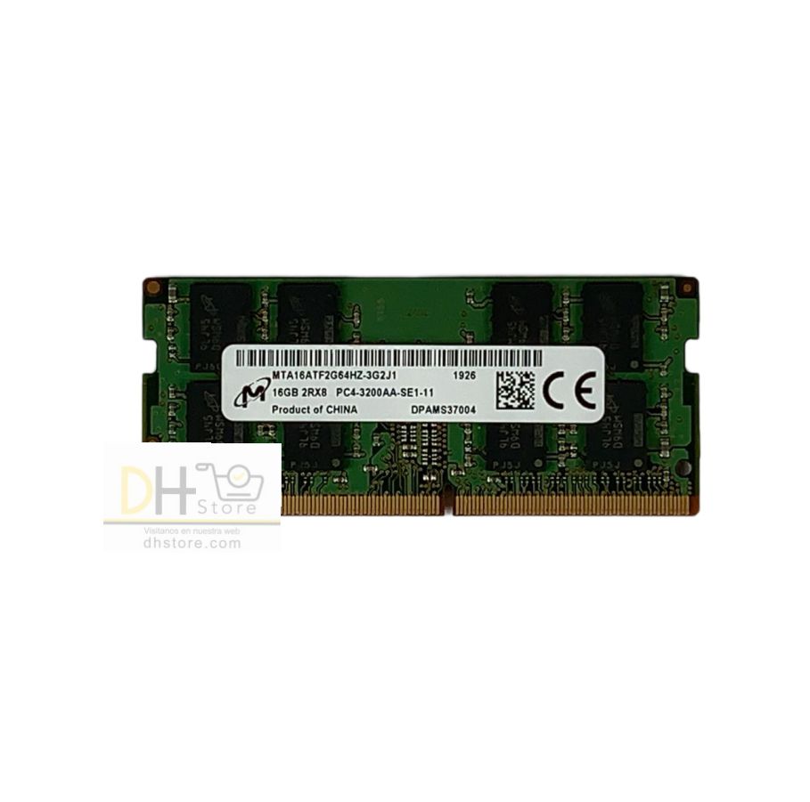 Original Memoria Para Portátil 16gb / Ddr4 / Pc4-3200