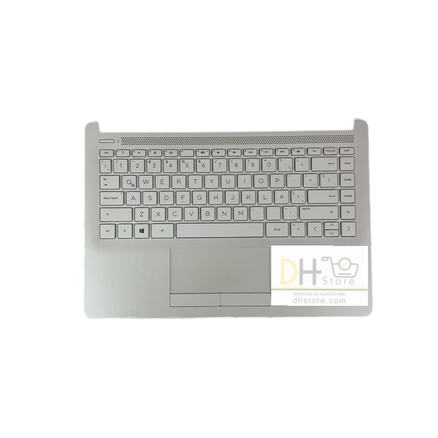 Teclado Completo Portatil Hp 14-cf000 Blanco