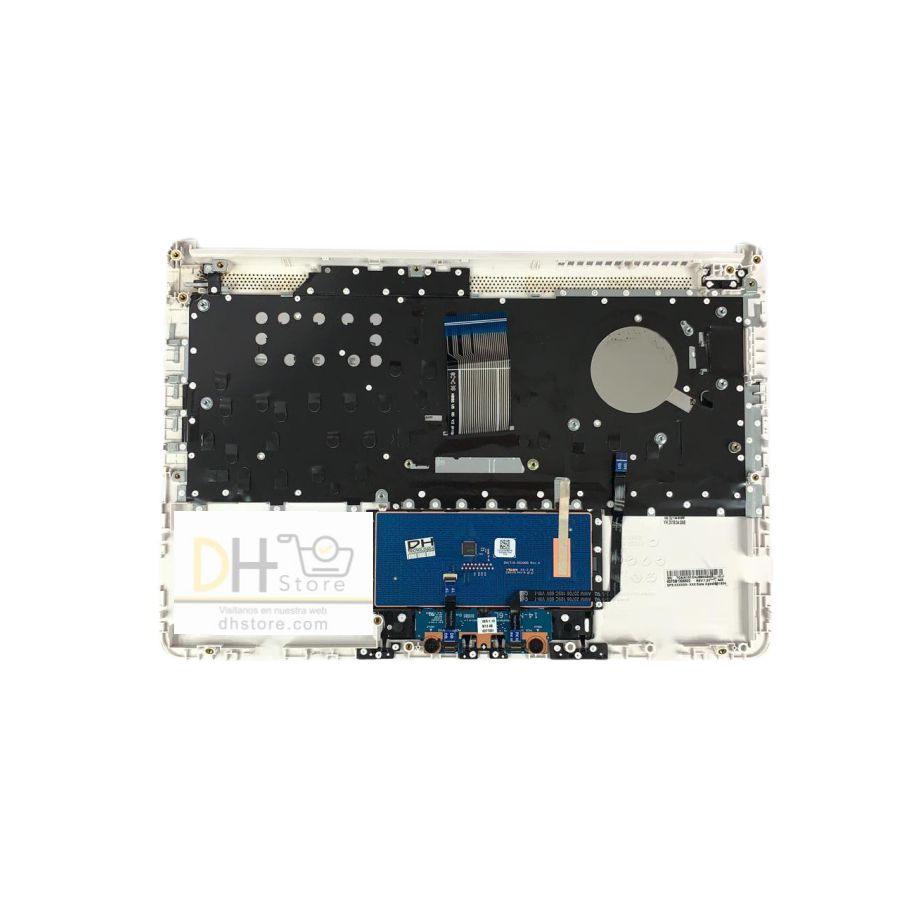Teclado Completo Portatil Hp 14-cf000 Blanco