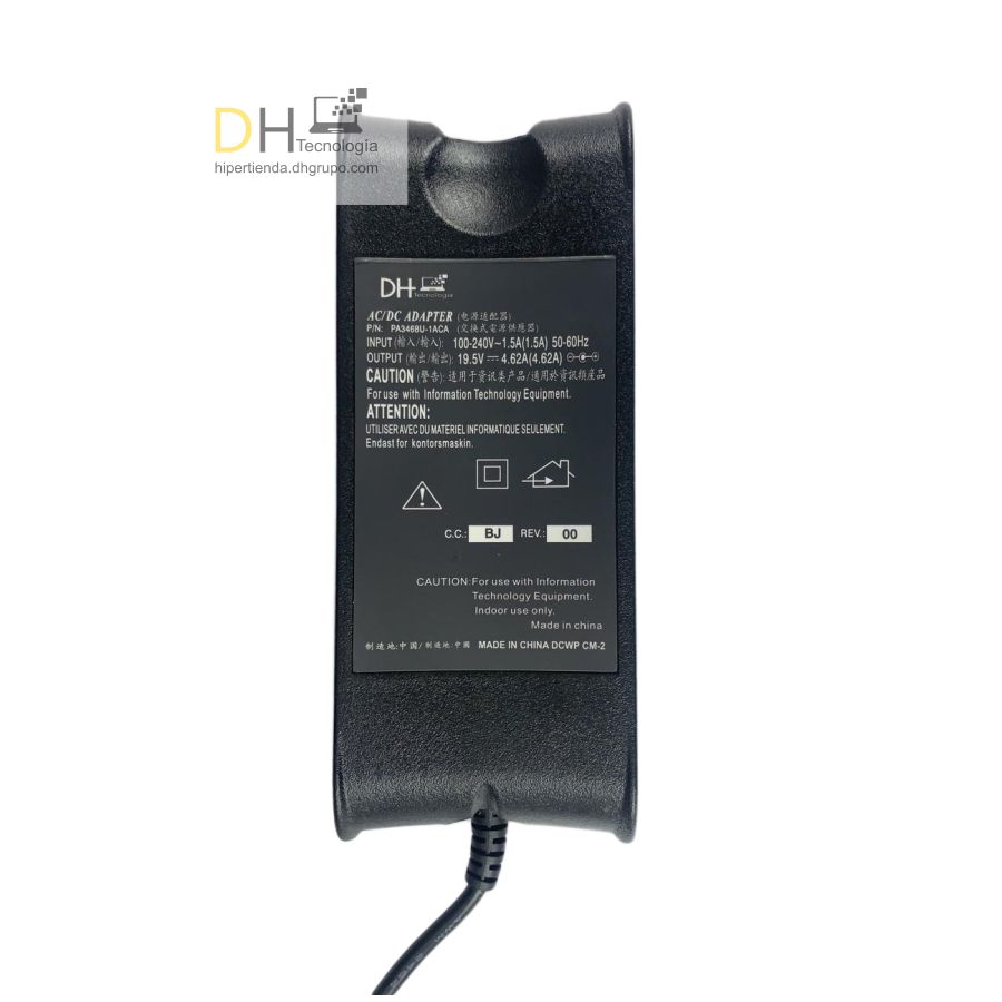 Cargador Dell Latitud E6430 E6440 E6420 19.5v 4.62a Nuevo