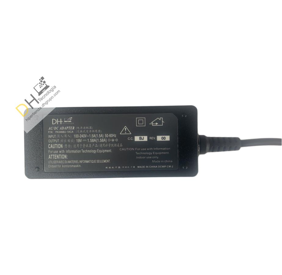 Cargador Para Portatil Acer 19v 1.58a Punta 5.5* 1.7mm