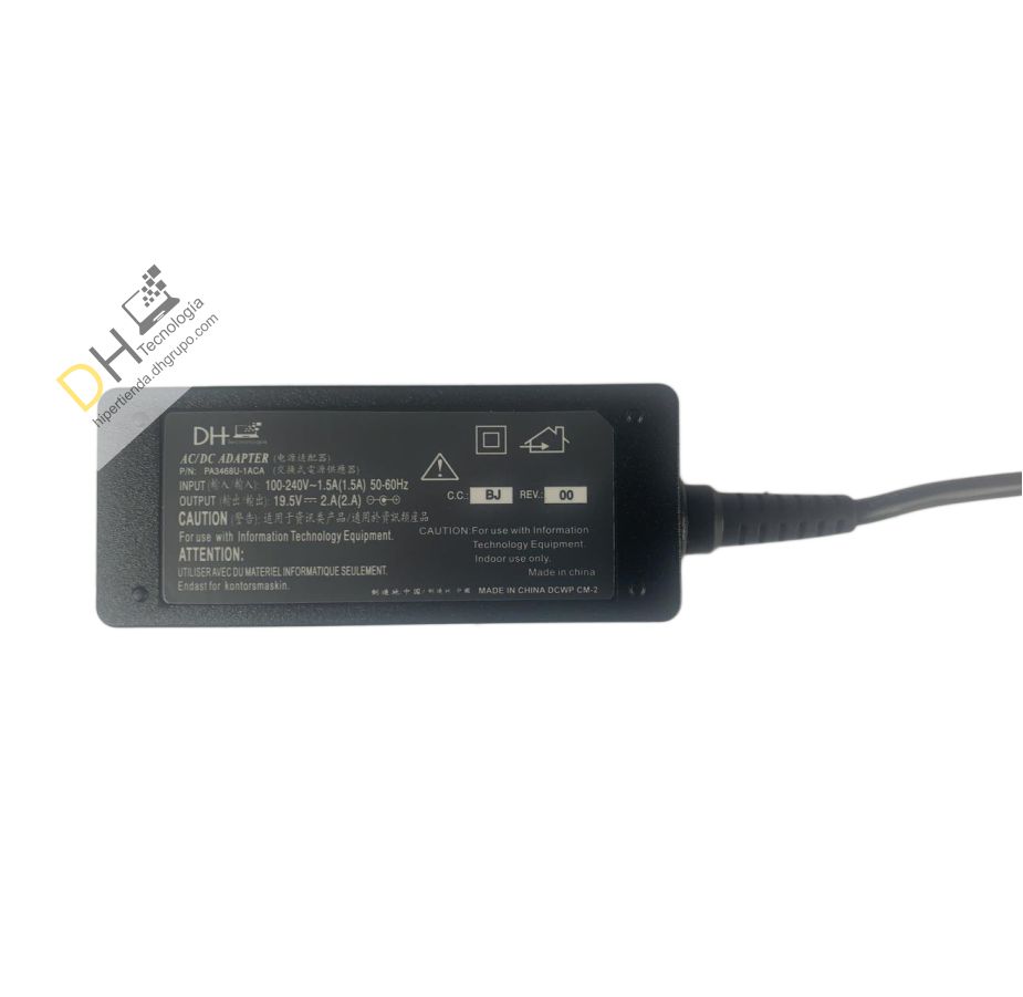 Cargador Portátil Sony Mini 19v 2.1a 39w 6.5*4.4 Nuevo