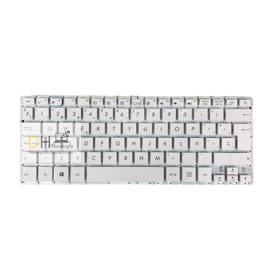 Teclado Asus Zenbook Ux305 Español Nuevo Blanco
