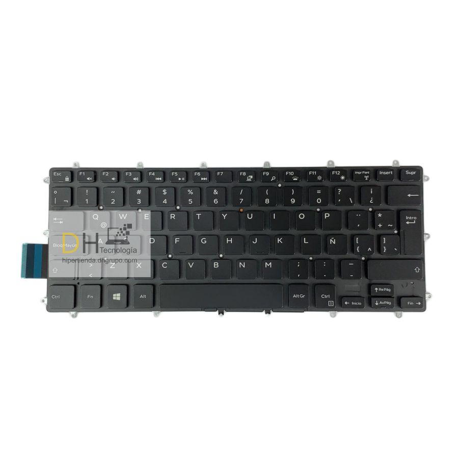 Teclado Portátil Dell 7466 7467 602m5 Español Retroiluminado