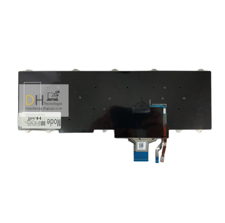Teclado Para Portatil Dell Latitude E5550 E5570 Negro Esp