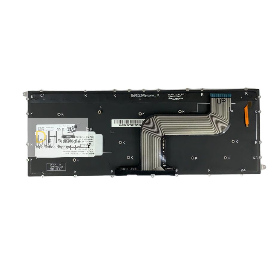 Teclado Retroiluminado Para Dell Inspiron 14-7000 14-7437