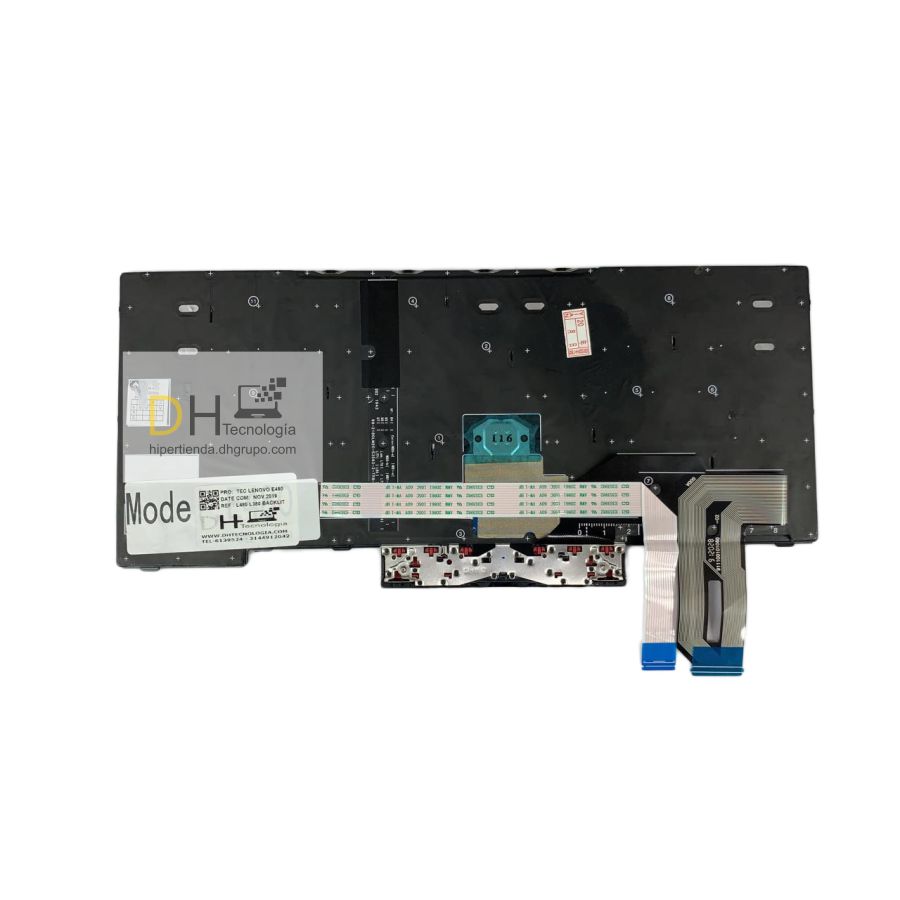 Teclado Lenovo Thinkpad E480 L480 L380 Yoga T480 Blacklit