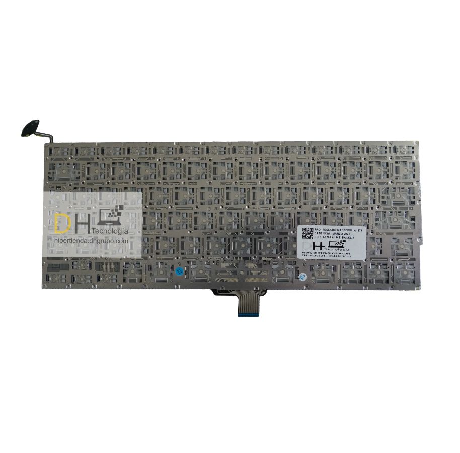 Teclado Macbook Pro Unibody A1278 A1342 Español Blacklit - Imagen 2