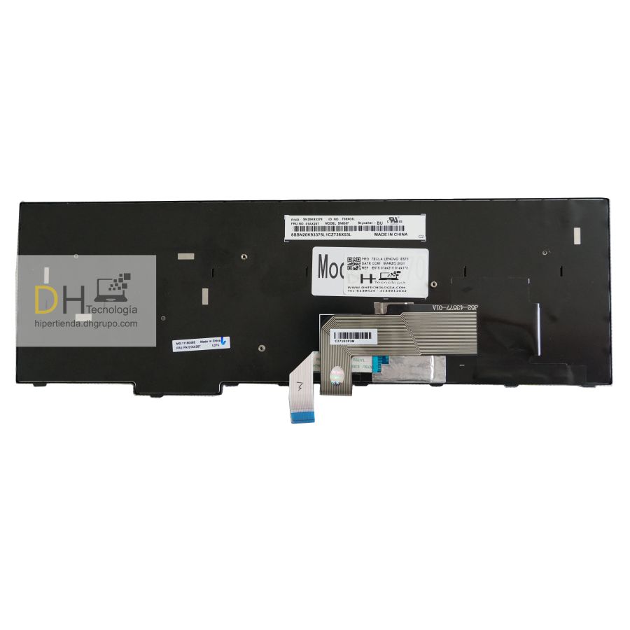 Teclado Lenovo Thinkpad Edge E570 E57 Español Nuevo