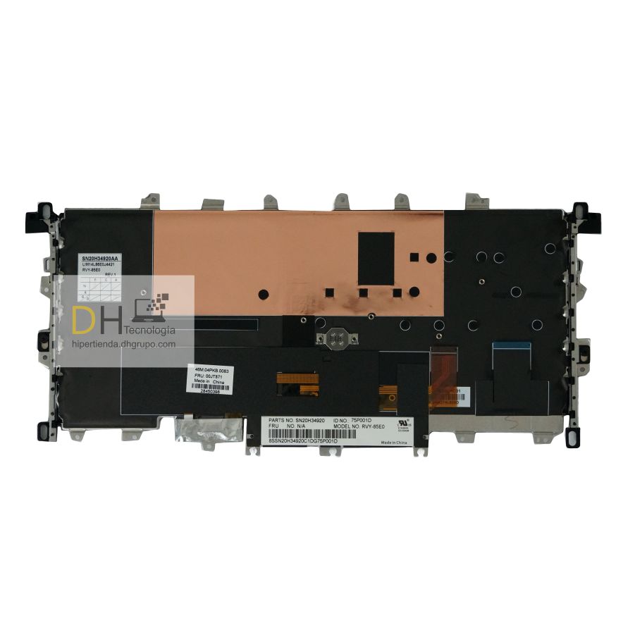 Teclado Lenovo Thinkpad X1 Yoga Retroiluminado Original