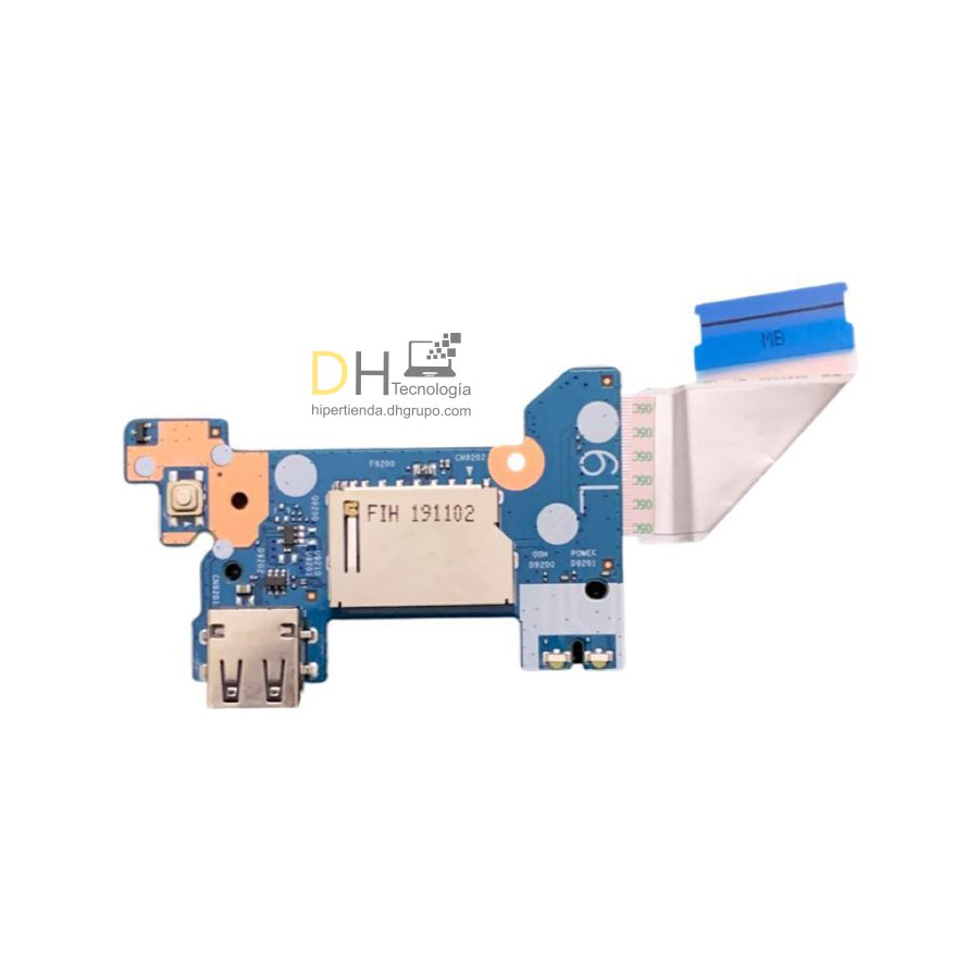 Tarjeta Encendido + USB Para Portátil Hp 14-cm 14-cm000 New