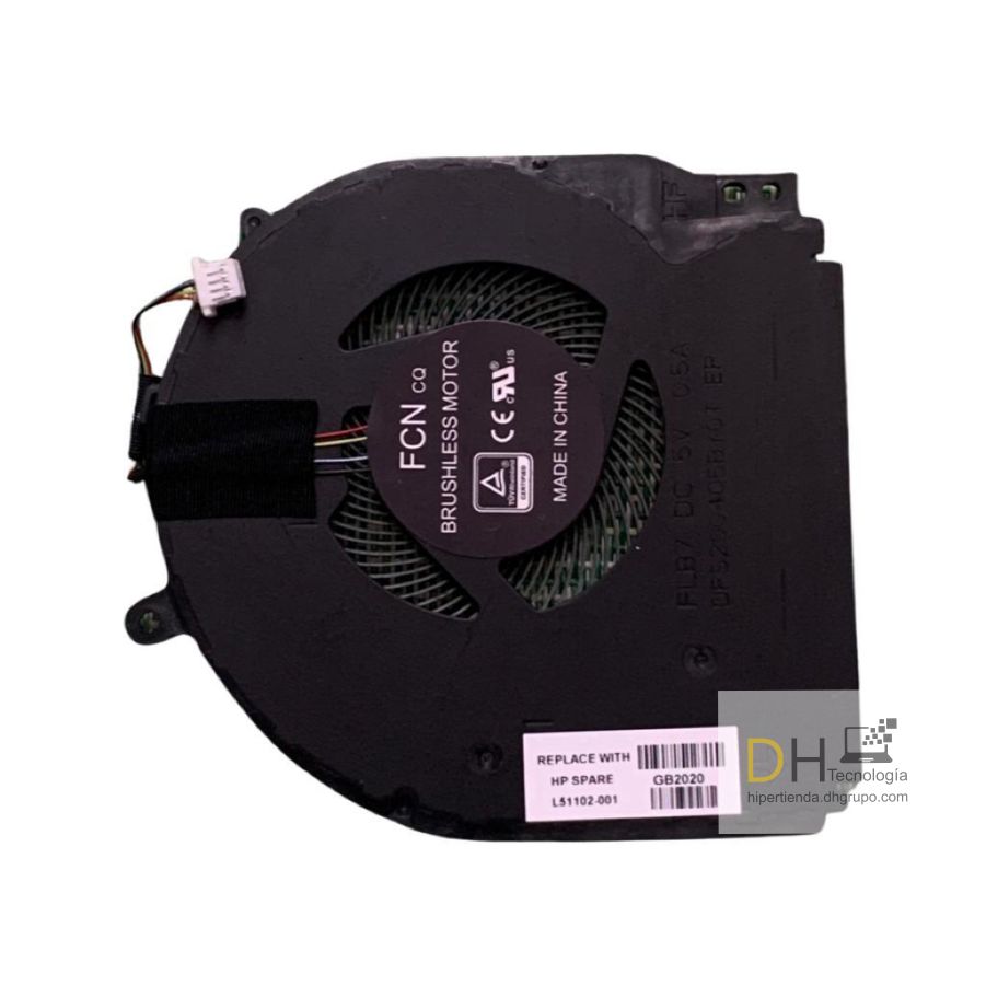 Disipador Ventilador Cooler Para Hp 14-dh000 14-dh Original