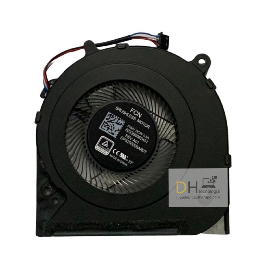 Disipador Ventilador Cooler Para Hp 14-dk000 14-dk Original