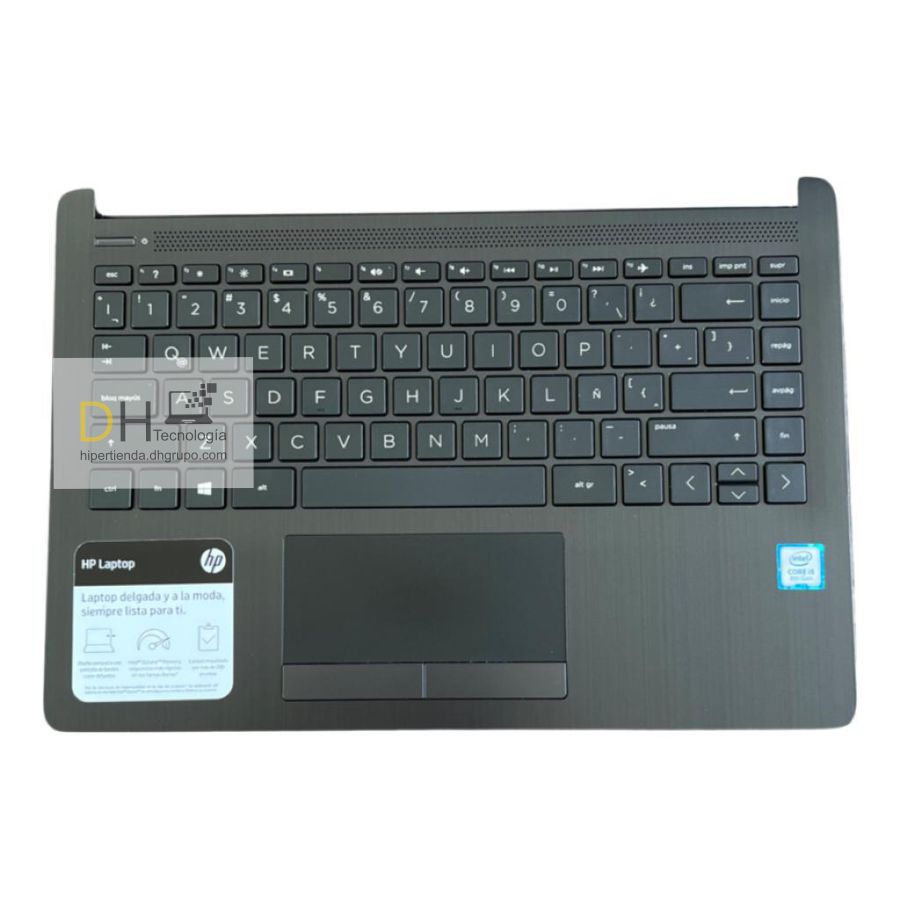 Teclado Hp Pavilion Tapa Mouse Negro 14-cf000 14-cf Original