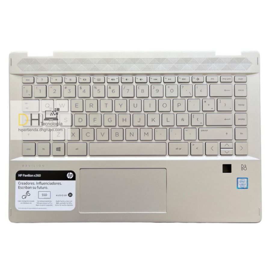 Teclado Hp Pavilion Con Tapa Mouse 14-dh000 14-dh Original