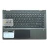 Teclado Hp Pavilion Con Tapa Mouse 14-dh000 14-dh Borde Gris