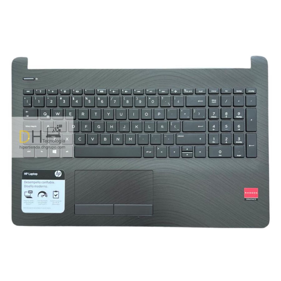 Teclado Hp Pavilion Tapa Mouse Negro 15-bs000 15-bs Original