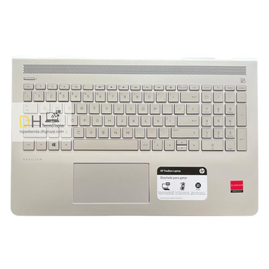 Teclado Hp Pavilion Con Tapa Mouse 15-cd000 15-cd Original