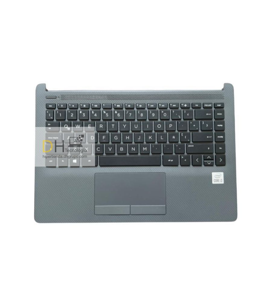 Teclado Hp Pavilion Tapa Mouse Gris Oscuro 14-cf000 14-cf Or