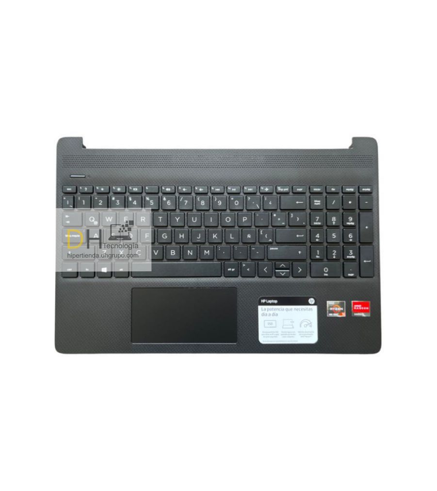 Teclado Hp Pavilion Tapa Mouse Negro Oscuro 15-ef000 15-ef